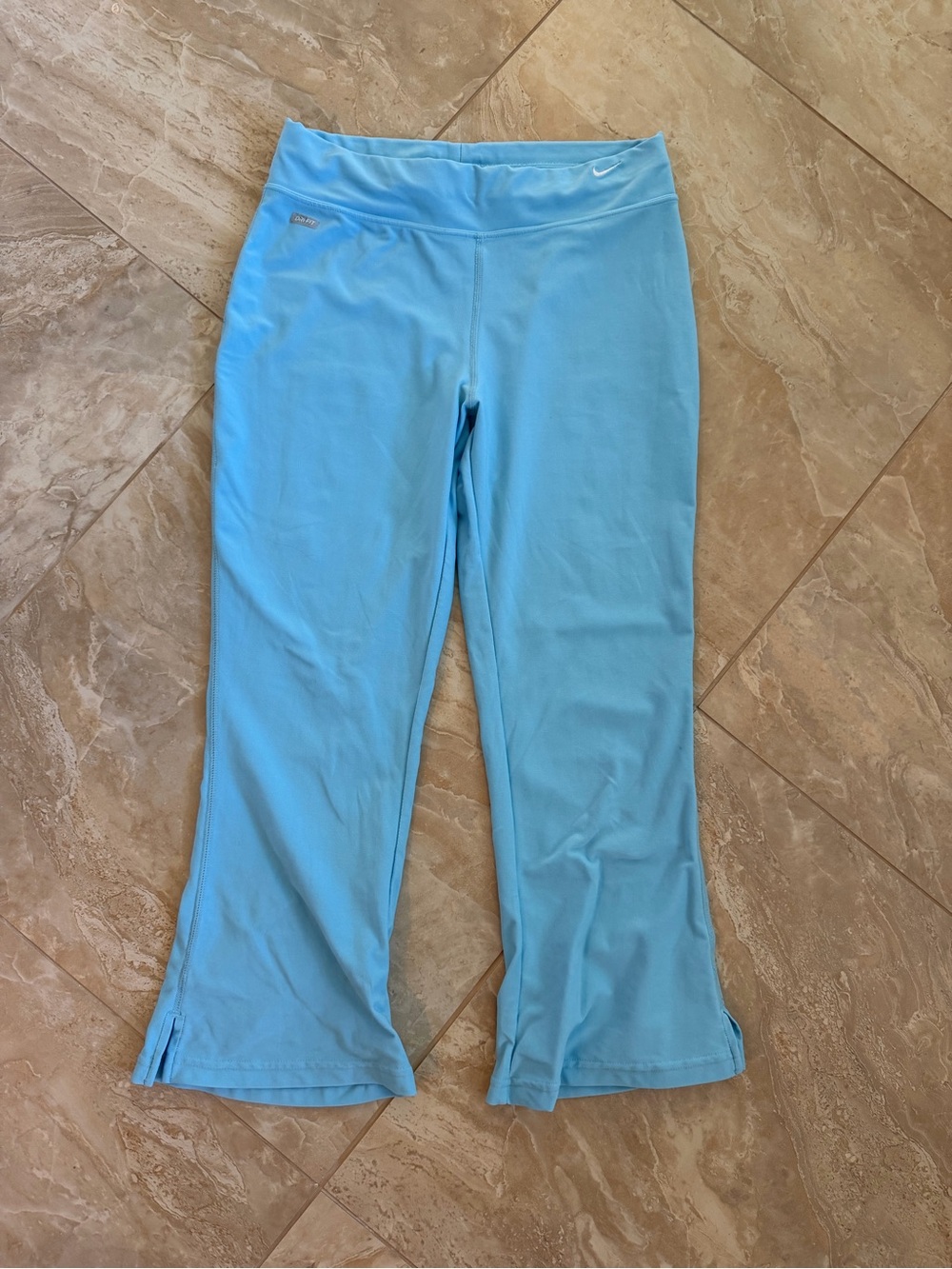 Nike Light Blue Capri leggings
